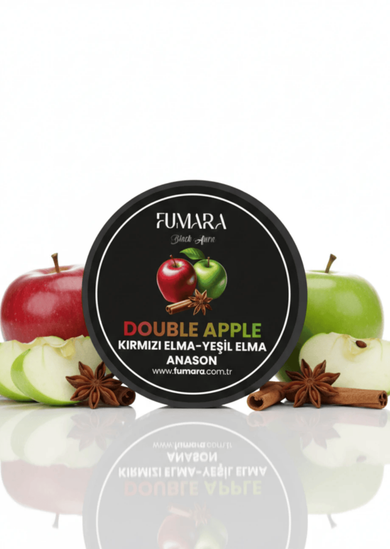 Fumara Double Apple - Kırmızı Elma, Yeşil Elma, Anason Aromalı Nargile Melası 200gr.