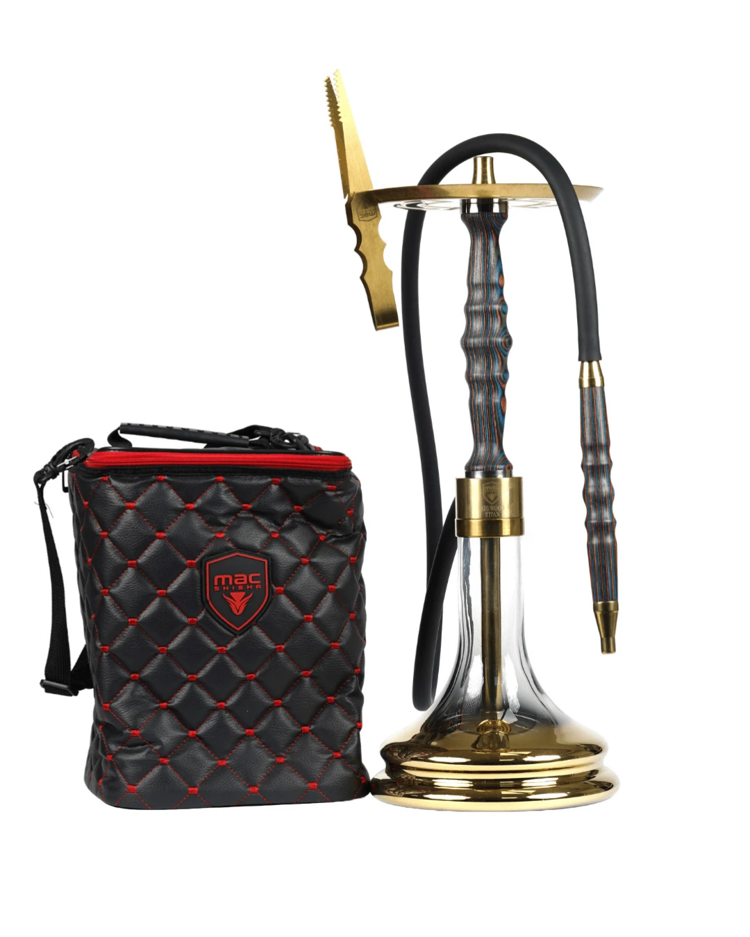 Big Wood Titan Çelik Nargile Takımı