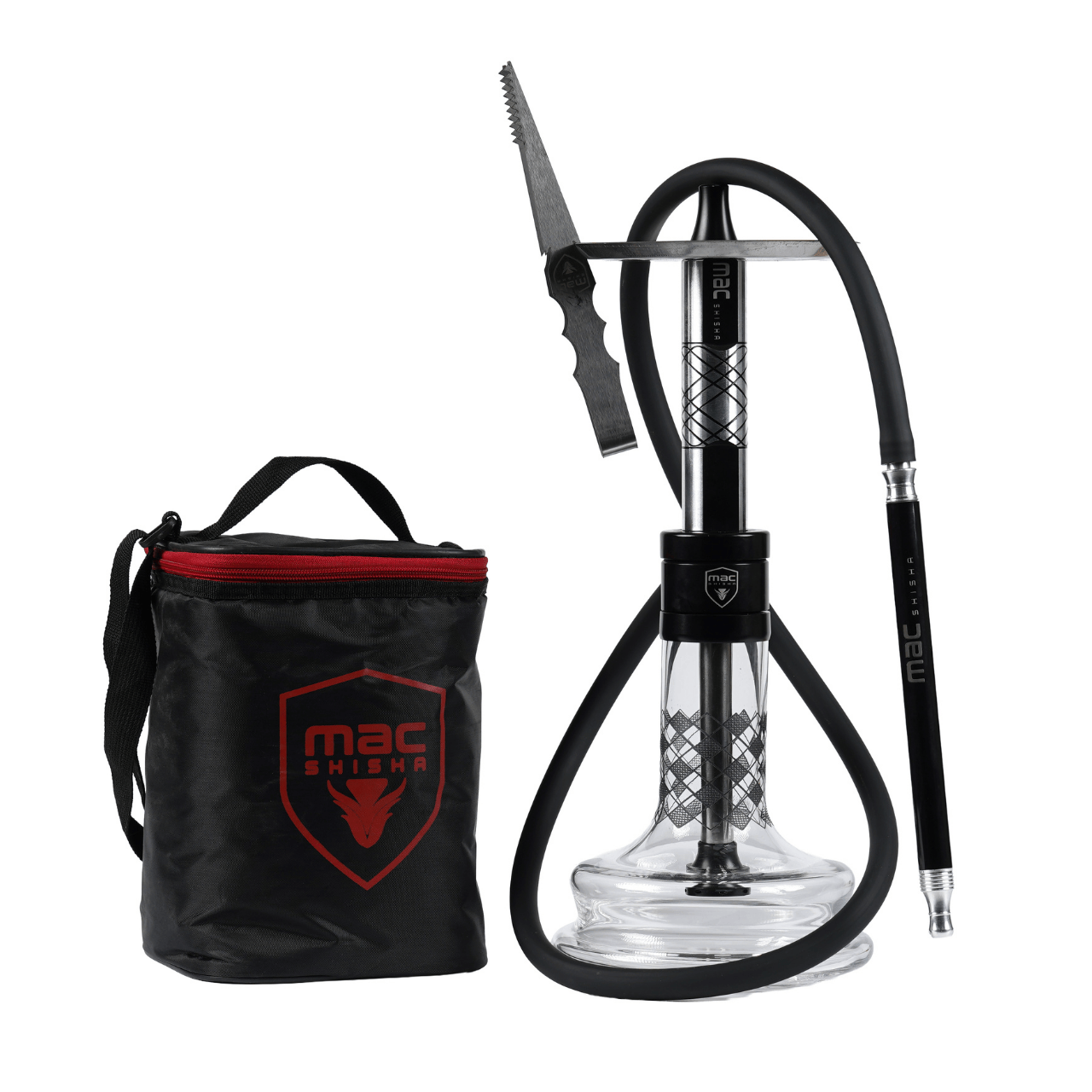 Small Apex Profesyonel Nargile Takımı Orta Boy Çantalı
