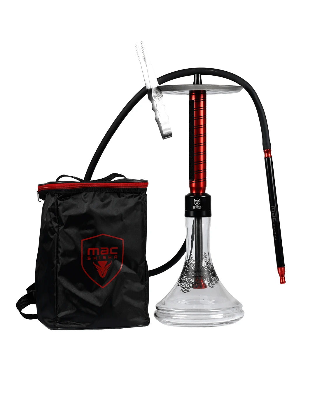 Big Apollo Profesyonel Nargile Takımı Büyük Boy Çantalı
